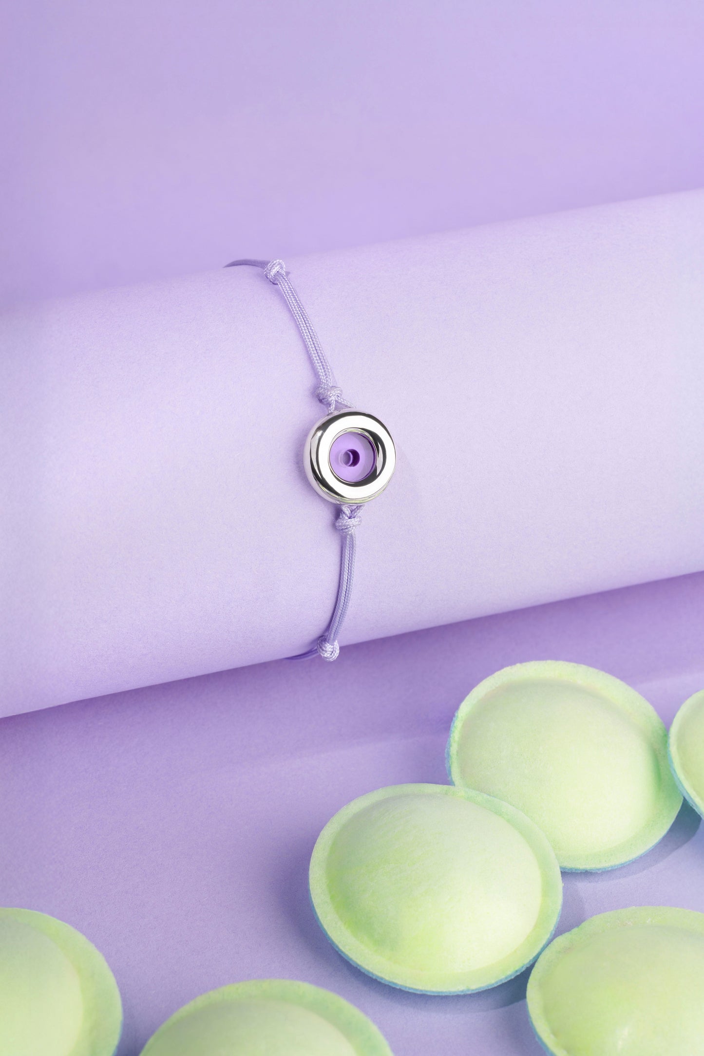 Βραχιόλι Eye Candy – Μωβ