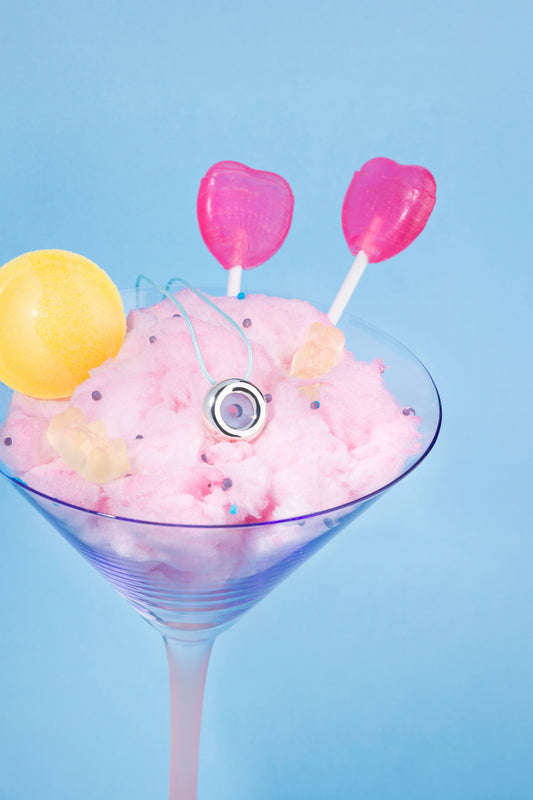 Eye Candy Necklace – Light Blue