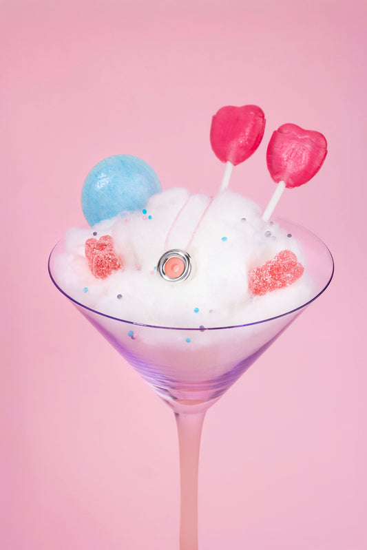 Eye Candy Necklace - Pink