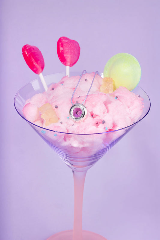 Eye Candy Necklace - Purple