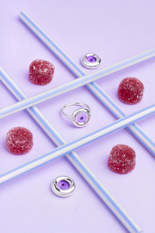 Eye Candy Ring – Purple