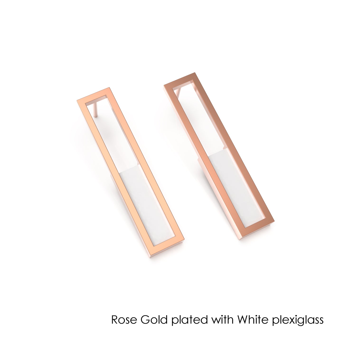 Bar Glass Earrings