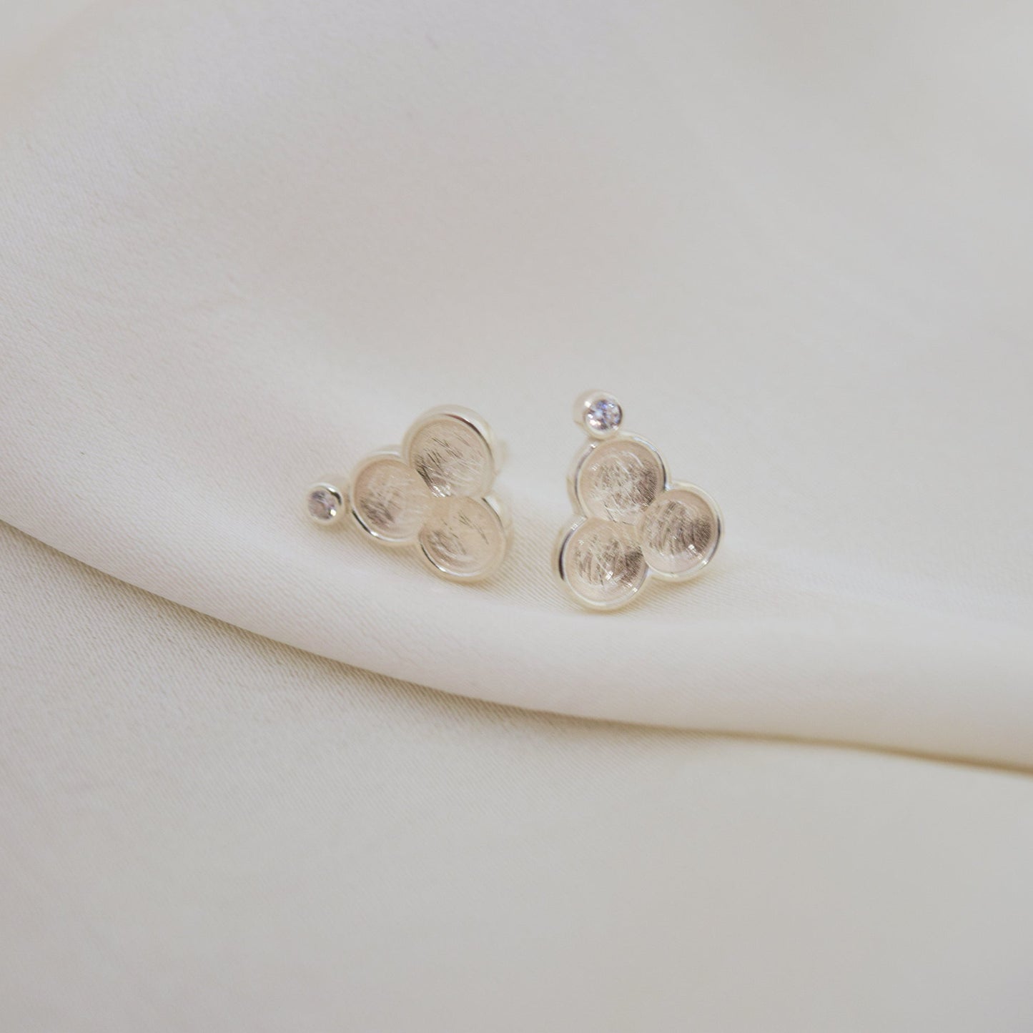 Trefoil Stud Earrings