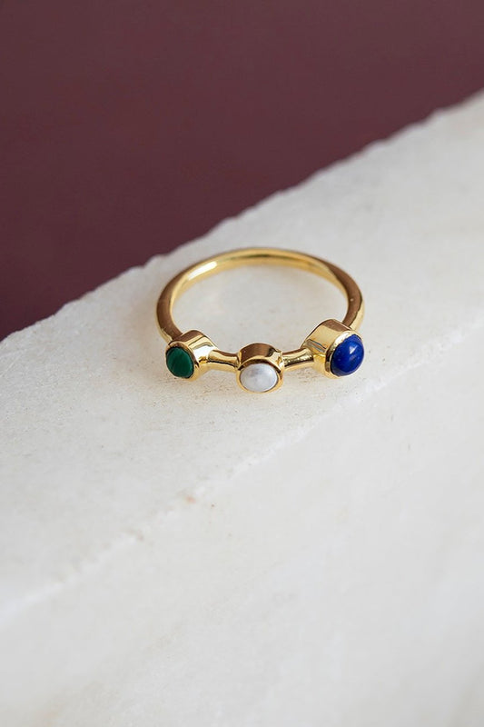 Triple Gem Ring
