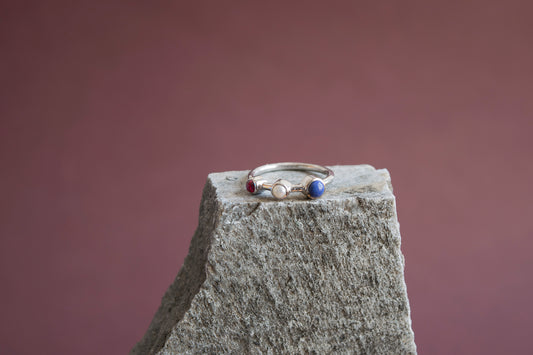 Triple Gem Ring